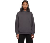 Gray Paneled Hoodie