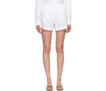 White Santorini Shorts