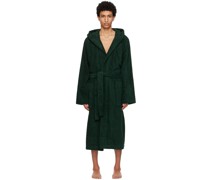 Green Hooded Bathrobe