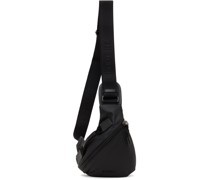Black Small G-Zip Triangle Bag