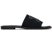 Black Geneve Sandals