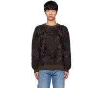 Brown Greg Geo Sweater
