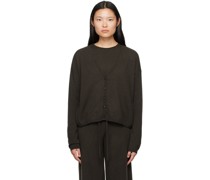 SSENSE Exclusive Brown 'The Abby' Cardigan
