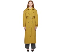 Yellow Fontanna Trench Coat