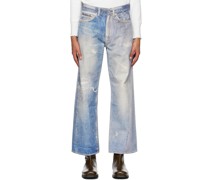 Blue Third Cut Jeans