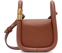 Brown Wonton Charm Bag