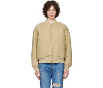 Beige Bartolo Bomber