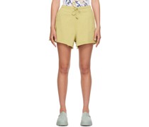 Green Drawstring Shorts