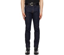 Indigo Tapered Jeans