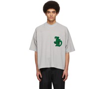 Grey Polyester T-Shirt