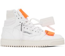 White & Orange 3.0 Off Court Sneakers