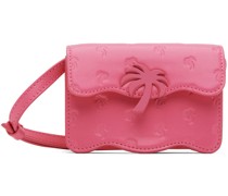 Pink Micro Palm Beach Bag