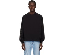 Black Les Classiques 'Le Sweatshirt Typo' Sweatshirt