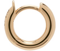 Gold Mini Micro Hoop YG Single Earring