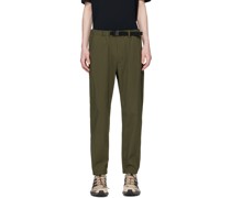 Khaki Stretch Trousers