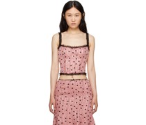 Pink Floral Camisole