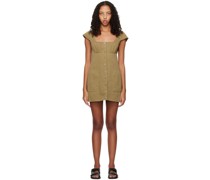 Khaki Julia Minidress