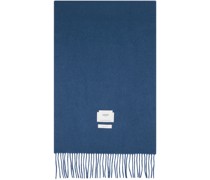Blue Fairy Solid Muffler Scarf