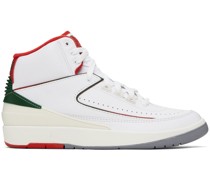 White Air Jordan 2 Retro Sneakers