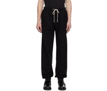 Black Basic Sweatpants