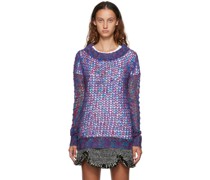 Multicolor Boatneck Sweater