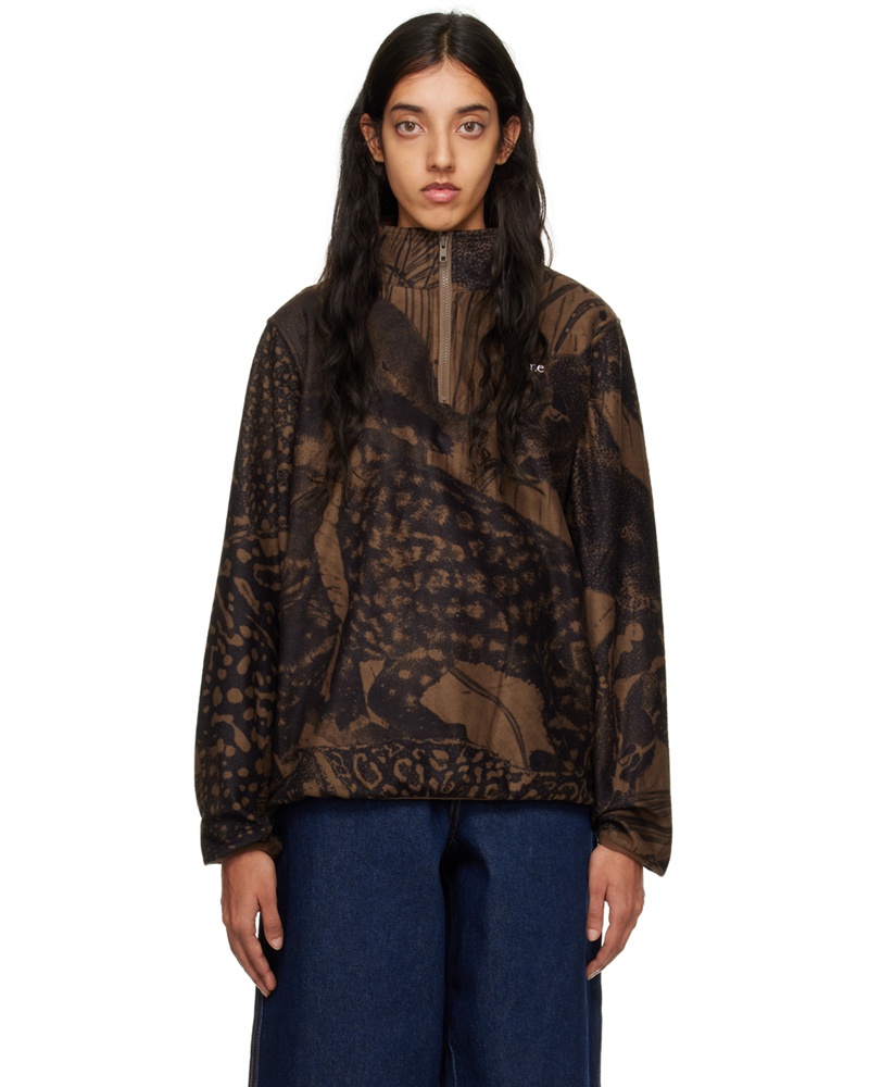Dime Damen Brown Safari Sweatshirt