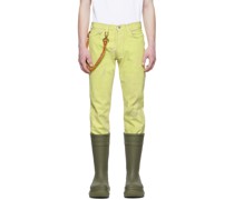 Yellow High Trousers