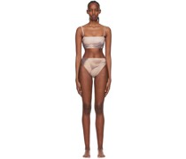 Taupe Nylon Bikini