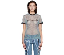 Gray 'See-Through' T-Shirt