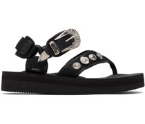 Black Suicoke Edition Tono Sandals