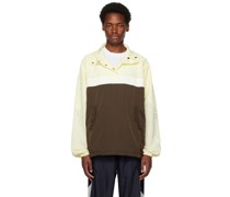 Beige & Brown Cinema Jacket