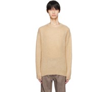 Beige Brushed Sweater
