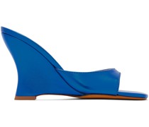 Blue Lido Heeled Sandals
