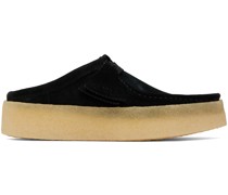 Black Wallabee Cup Lo Loafers