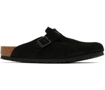 Black Boston Soft Footbed Loafers