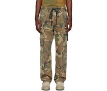 Khaki Camouflage Cargo Pants
