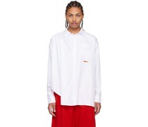 White Polyester Shirt