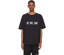 Black American Football T-Shirt