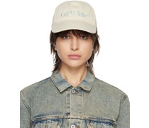 Beige Bookish Baseball Cap