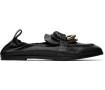 Black Hana Loafers