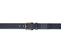 Navy 4-Bar Classic Belt