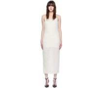 Off-White Fringe Midi Dress