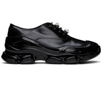 Black Pearl Daisy Trek Sole Brogue Sneakers