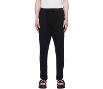 Black Basic Lounge Pants