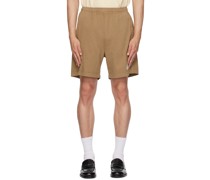Brown 'Made In USA' Shorts