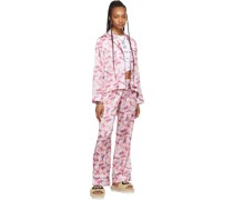 SSENSE Exclusive Pink Camo Pajama Set
