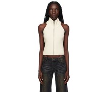 Off-White Open Back Sweater