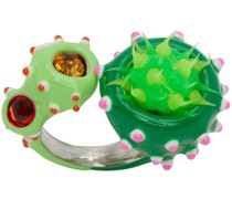 Green Candy Pod Ring