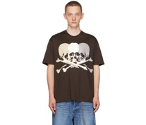 Brown Printed T-Shirt