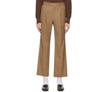 Brown Tropical Trousers